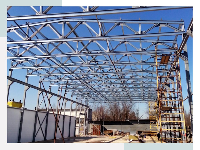 Строительство цехов в Березники от 618 руб. под ключ