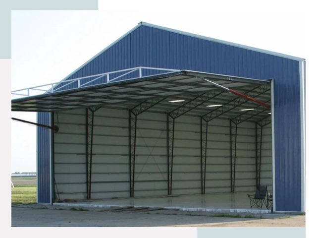 Прямо стенные ангары в Березниках