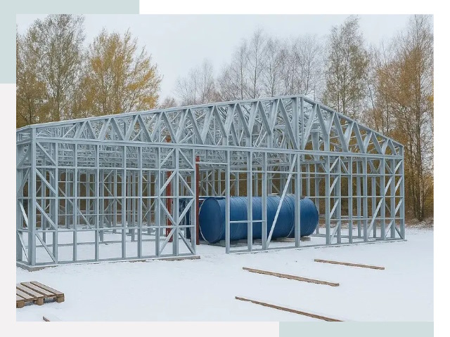 Металлические ангары в Березниках