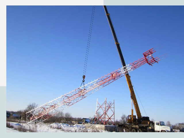 Строительство башен связи в Березниках от 618 руб.