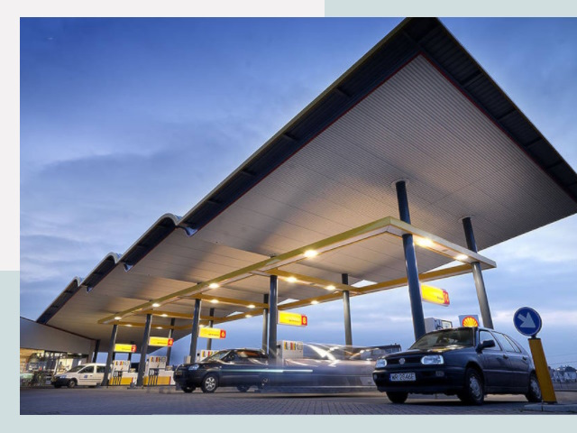 Навесы для АЗС в Березники от 618 руб. - Защита и комфорт