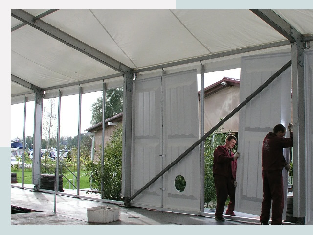 Быстро сборные шатры в Березники от 618 руб. за м²