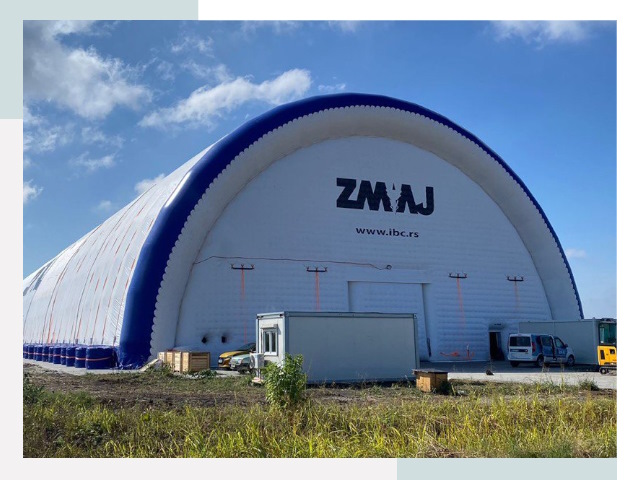 Брендирование ангаров в Березниках