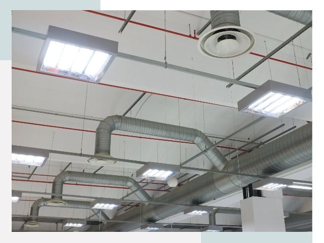 Вентиляция ангаров в Березниках