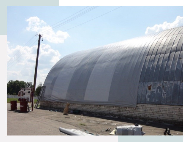 Ремонт ангаров в Березниках