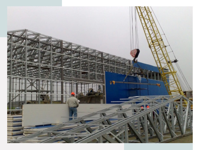 Монтаж ангаров в Березниках