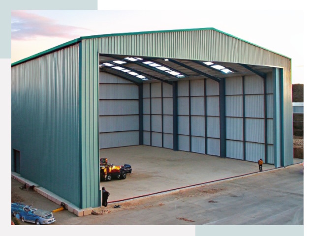 Строительство ангаров в Березниках