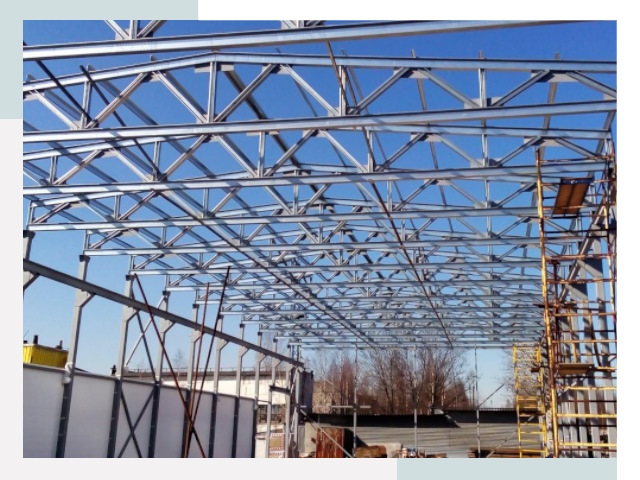 Металлокаркасы для складов в Березниках