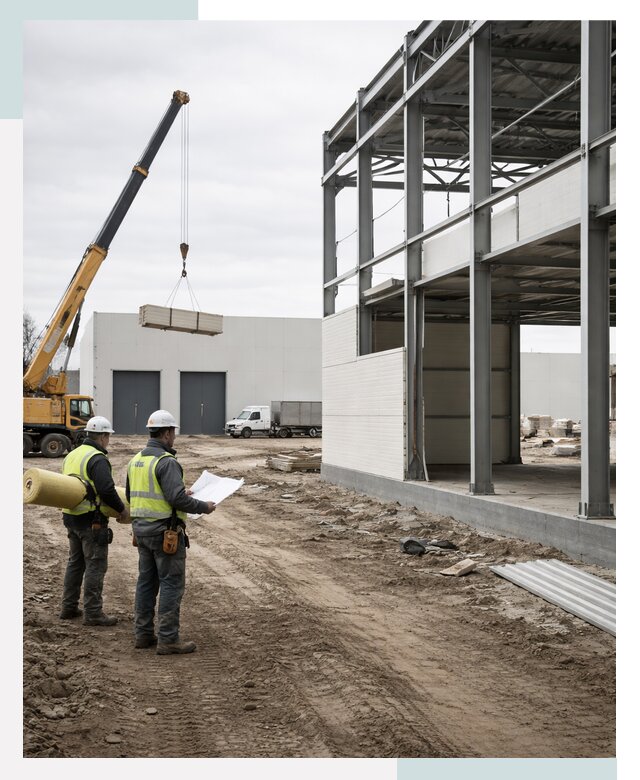 Строительство холодильных складов в Березниках от 46346 р. - СтальСтрой-Брз
