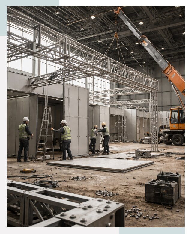 Строительство выставочных павильонов в Березниках от 36047 р.| СтальСтрой-Брз