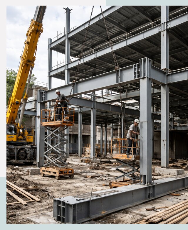 Строительство торгово-офисных зданий под ключ в Березниках