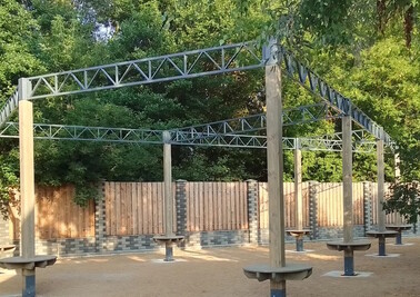 Терраса из металлоконструкций под ключ, проектирование, изготовление и монтаж от СтальСтрой-Брз